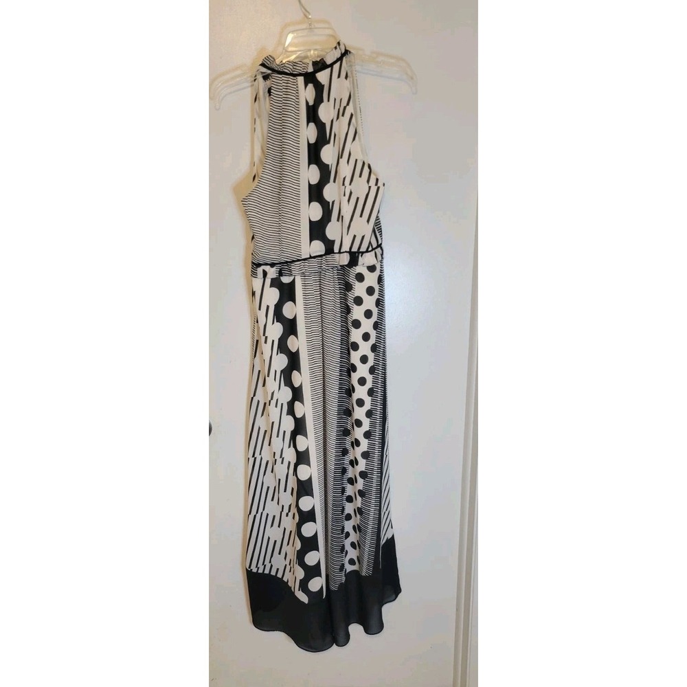 Anthropologie Channeled Dot Dress by Maeve Size 6